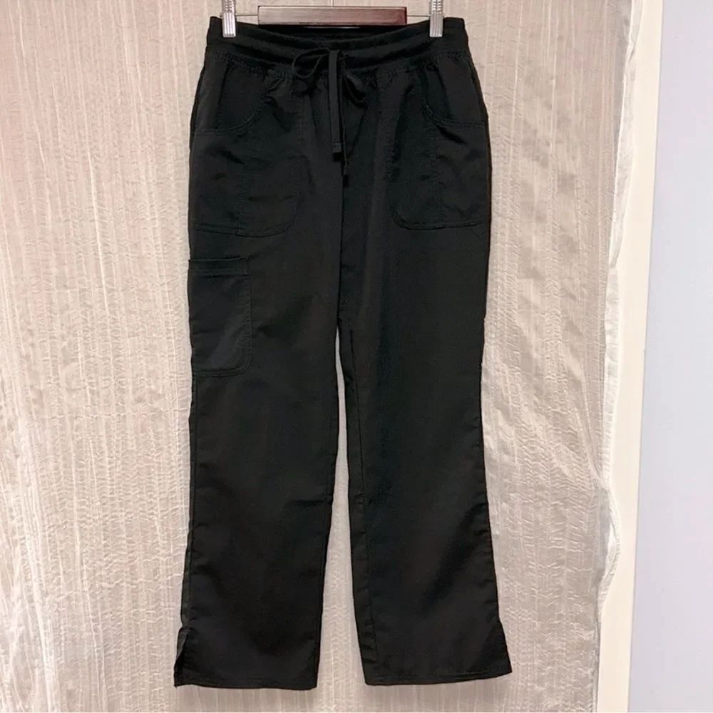 Scrubstar XSP Black Three Pocket Drawstring Scrub Pants
